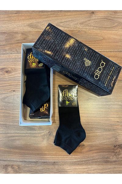 Diba Men's Bamboo Seamless Comfortable Booties Socks 6 Pcs
