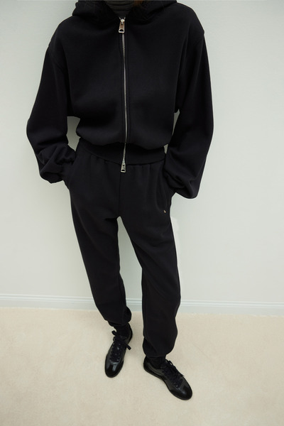 Suud Collection Black Cossie Jogger Tracksuit