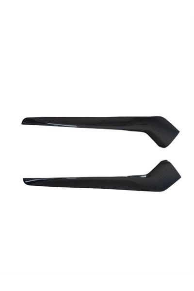 CADDE 55 TUNING Civic Fe1 2022 - Trim pentru marginea schimbătorului, 2 piese - Carbon, compatibil pentru interior