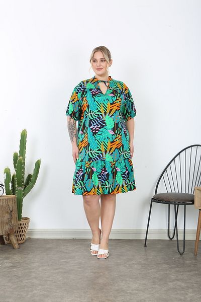 XL Modam ΓΥΝΑΙΚΕΙΟ ΦΟΡΕΜΑ Lycra V-NECK ΜΕΓΑΛΟ ΜΕΓΕΘΟΣ