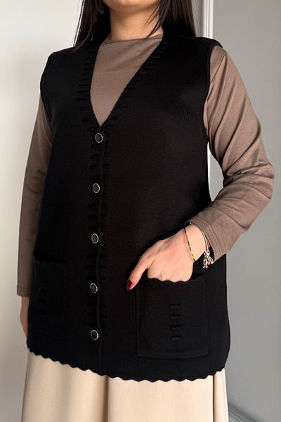 ModaPlaza Women's Acrylic Knitwear Vest