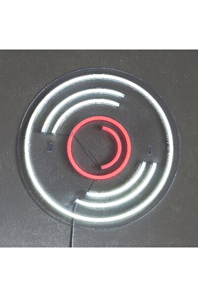 Home Box Lyn Disc Frame LED Neon Light - 32x2x32 cm