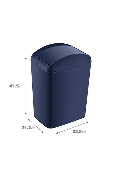 Smartware Coș de gunoi moale de 20 Lt - Capac rotativ