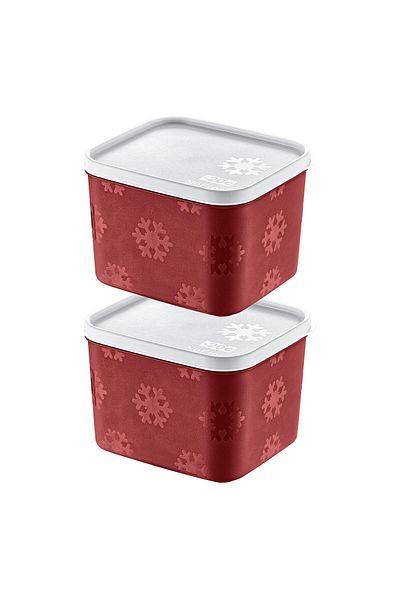 Smartware Carmen 1250 ml - Set of 2 No Frost Storage Containers