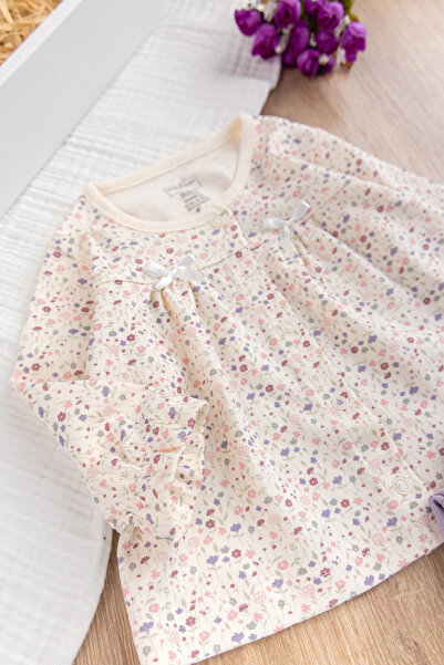 Babymod Baby Girl 100% Cotton Floral Patterned Set