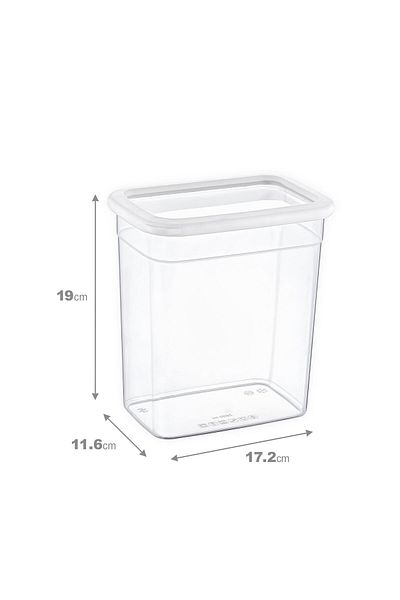 Smartware 2350 ml Rectangular Scale Storage Container