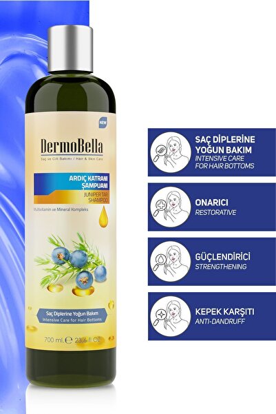 DERMOBELLA Ardıç Katranlı Şampuan 700 ml