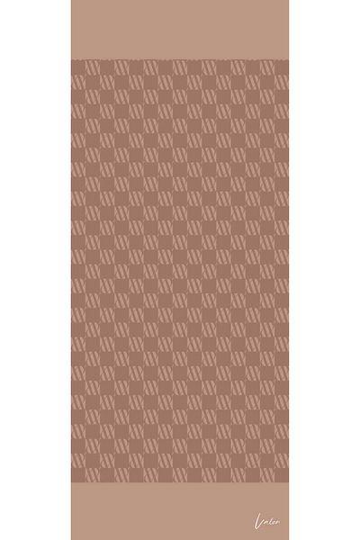 VALORSCARF Σάλι ζακάρ με μοτίβο εικόνας Elegance Collection