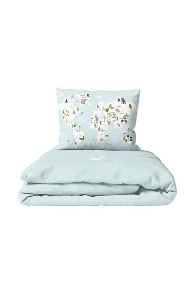 Casadora Baby Atlas 100% Cotton Satin Single Child Duvet Cover Set