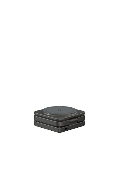 Adam Elements Mag 3 Pro Qi2 3-in-1 Foldable Travel Charging Station Grey