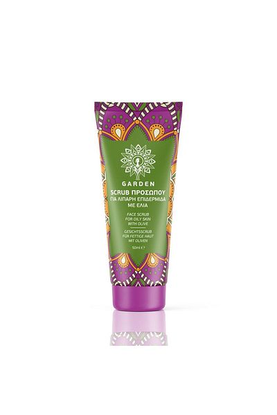 Garden GARDEN FACE SCRUB PURIFYING OLIVE 50 ml - olivový peeling na obličej