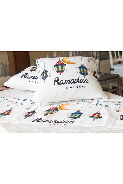 Wavy store Tablecloth + 2 pillow covers