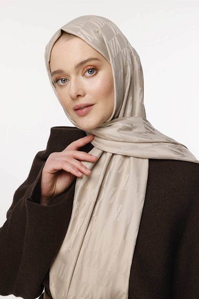 VALORSCARF Σάλι ζακάρ με μοτίβο εικόνας Elegance Collection