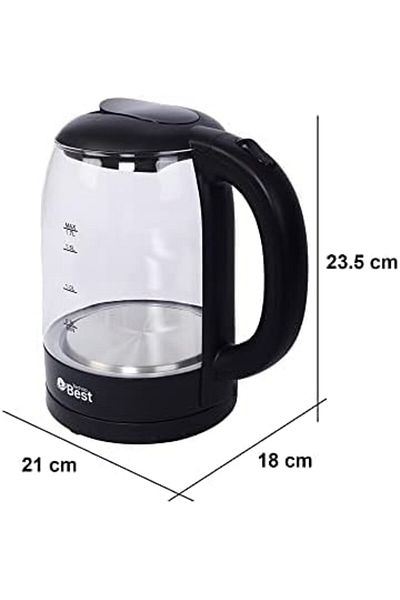 Generic Techno Best Galss Kettel, 1.7 Liter Capacity