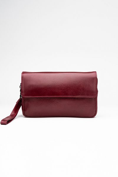 Niki Leather Чанта с цип от естествена кожа Luka