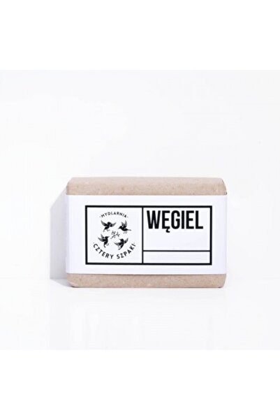 CZTERY SZPAKI ČTYŘI ŠPAČKY Mýdlo s dřevěným uhlím 110 g