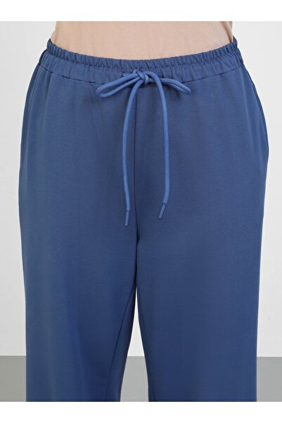 Benin Πλεκτό Παντελόνι Indigo - Loose Cut - Benin