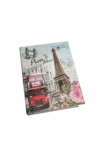Nobbystar Άλμπουμ φωτογραφιών με μοτίβο 15x21cm Eiffel Tower - 100 τεμ