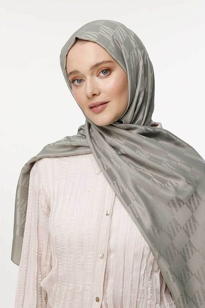 VALORSCARF Σάλι ζακάρ με μοτίβο εικόνας Elegance Collection
