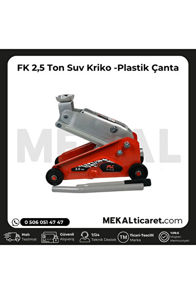 Friko FK 2,5 Ton Suv Kriko Plastik Çantalı