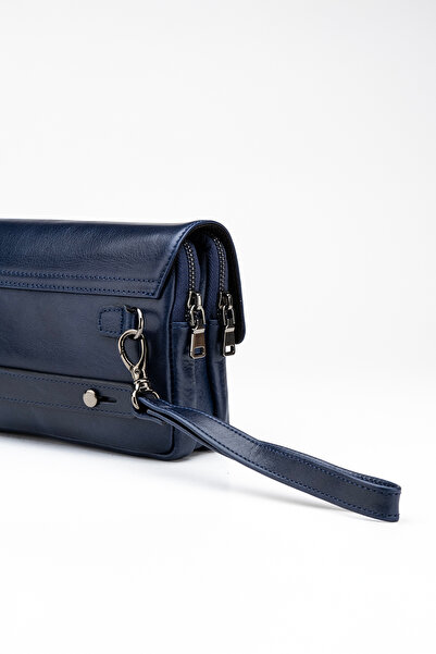 Niki Leather Luka Шкіряна сумка-портфель на блискавці