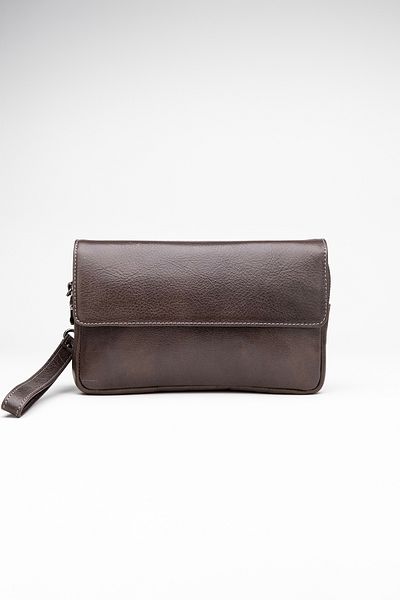Niki Leather Чанта с цип от естествена кожа Luka