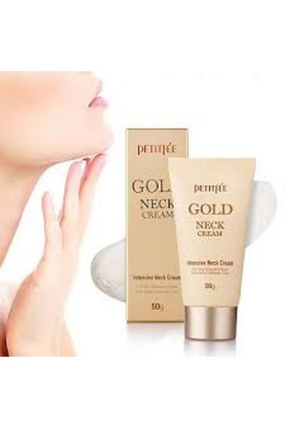 Petitfee PETITFEE Gold krém na krk 50g - Krém na krk