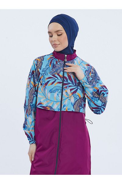 Ranuna Ranuna Multicolored Hijab Swimsuit