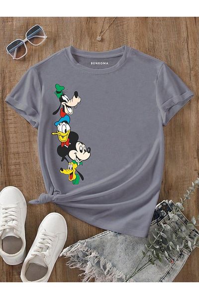 BENROMA 1 produs pentru achiziții de 6 și mai sus este un tricou pentru copii imprimat cu personaje de desene animate