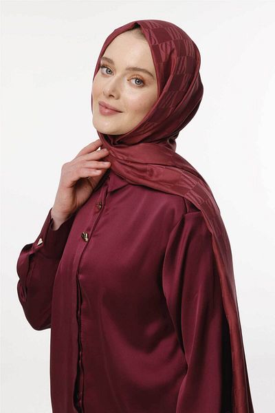 VALORSCARF Elegance Collection Icon Pattern Jacquard Shawl