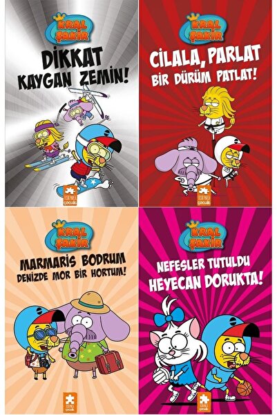 Eksik Parça Yayınları Kral Şakir 12 - 13 - 14 - 15 / 4 Kitap Set