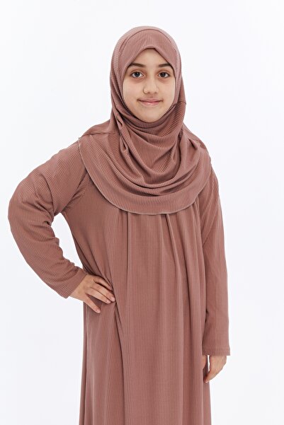 Altobeh Practical Camisole Kids Prayer Dress - with Headscarf