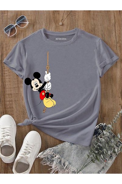 BENROMA 1 tricou este un cadou pentru achiziții de 6 și mai sus în coș - tricou pentru copii imprimat cu personaje de desene animate