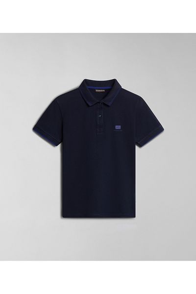 Napapijri Tricou polo albastru marin pentru femei Napapijri E-Nina 176 Blu Marine