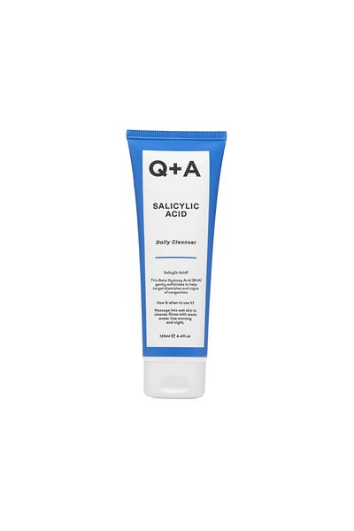 Q+A Demachiant zilnic cu acid salicilic, 125 ml
