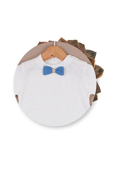 DFN Baby Boy 3-Piece Set with Bow Tie Jacket