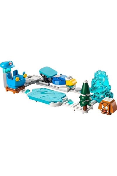 LEGO ® Super Mario™ Ice Mario Kostümü ve Donmuş Dünya Ek Macera Seti 71415 - Yapım Seti (105 Parça)