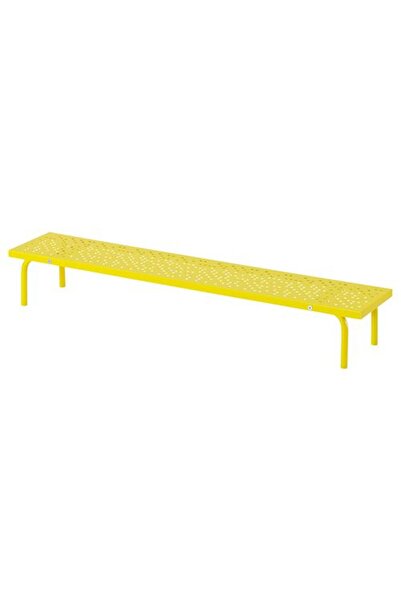 IKEA - LANESPELARE, monitör yükseltici, parlak sarı, 97x19 cm