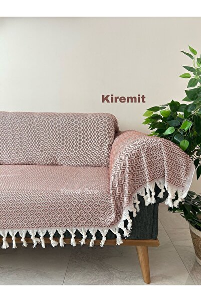 metin tekstil Buldan Işi Kollarını Örten Kanepe Çekyat Koltuk Örtüsü 180x300 ...