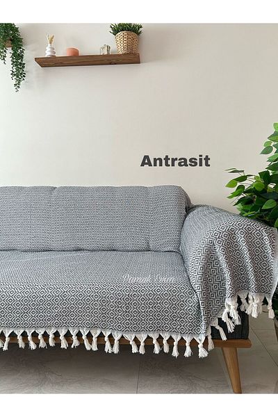 metin tekstil Buldan Handcrafted Sofa Sofa Bed Armchair Cover 180x300 Large Size Cotton Woven