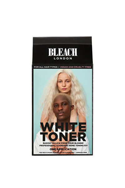 Bleach London White Toner Kit Sarı Alt Tonları Gidermeye Yardımcı, 16-20 Haft...