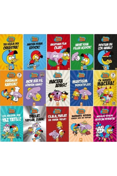 Eksik Parça Yayınları Kral Şakir 15 Kitap Set