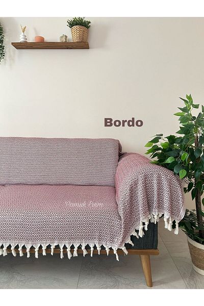 metin tekstil Buldan Handcrafted Sofa Sofa Bed Armchair Cover 180x300 Large Size Cotton Woven