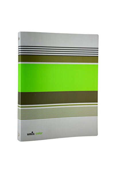 MİLACOLOR Umix Color 4 Halkalı Dosya Yeşil PP