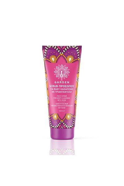 Garden GARDEN FACE SCRUB YOUTHFUL ROSE 50 ml - růžový pleťový peeling