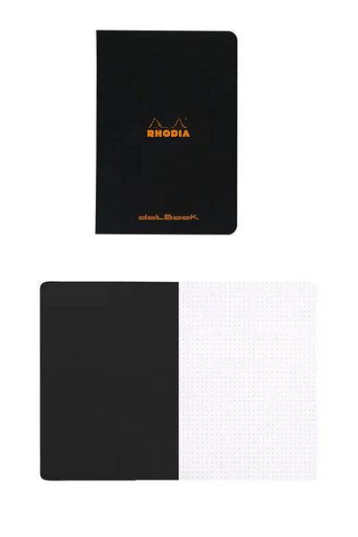 GLANCE Rhodia Dotbook Dotted Notebook A5 48 Sheets