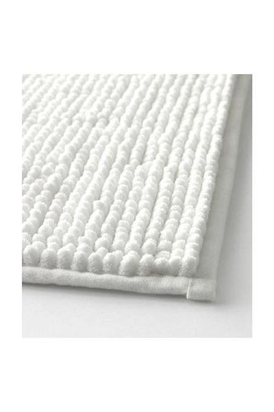IKEA - Toftbo, Bathroom Mat, White, 60X120 cm