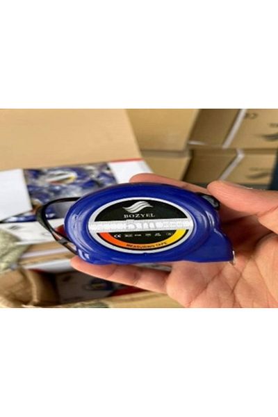 bozyel 5 Meters X 25 mm Blue Steel Strip Meter