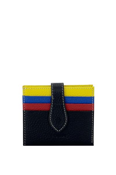 Grande Black Genuine Leather Card Holder - 800-g