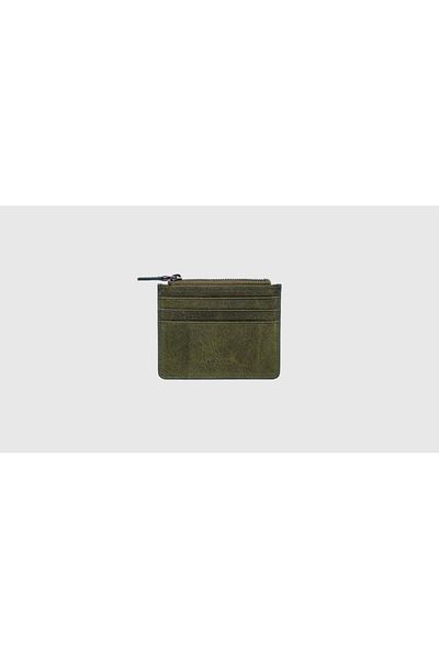 Grande Green Genuine Leather Men's Wallet - 820